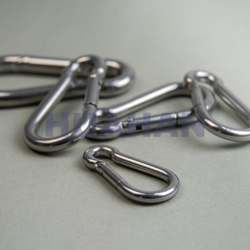 snap hook, ss snap hook, stainless steel snap hook, hook, link, quick link,  chain link, keychain hook, carabiner, carabiner hook, DIN5299 snap, snap  hook supplier